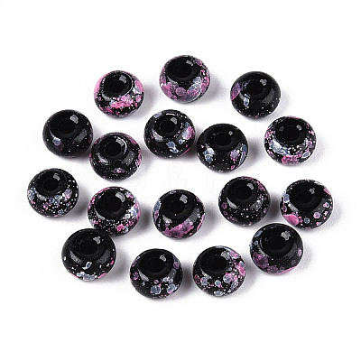 3/0 Baking Paint Glass Beads X1-GLAA-G118-02G-1