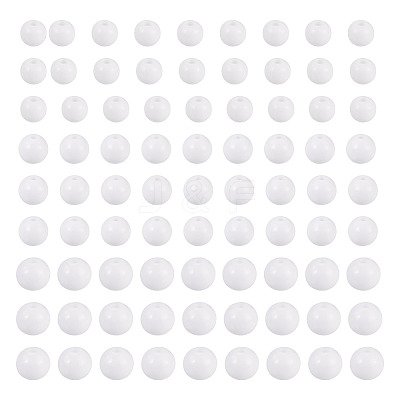 708Pcs 3 Styles Opaque Acrylic Beads MACR-TA0002-81-1