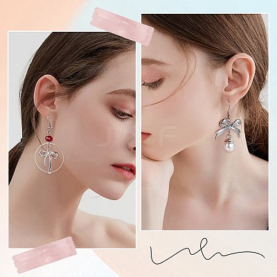 100Pcs 316L Surgical Stainless Steel Hoop Earring Findings STAS-SC0008-52-1