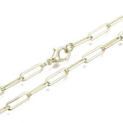 Brass Paperclip Chains MAK-S072-14B-14KC-1