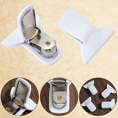8Pcs Iron Anti-slip Cloth Clips FIND-CN0001-69-1