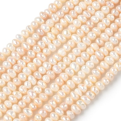 Natural Cultured Freshwater Pearl Beads Strands PEAR-C004-02C-1