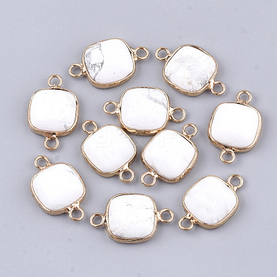 Natural Howlite Links connectors G-S344-69F-1