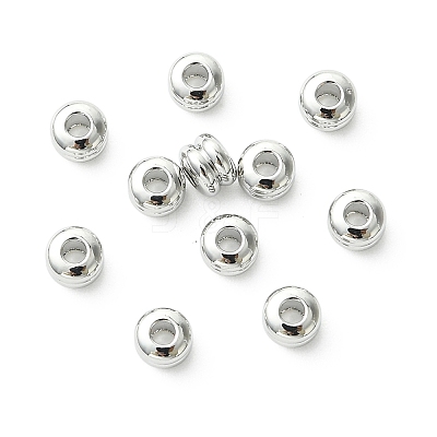 SHEGRACE Flat Round Brass Beads XGRPCU658-294P-1