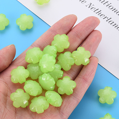 Imitation Jelly Acrylic Beads LS-MACR-S373-87-E06-1