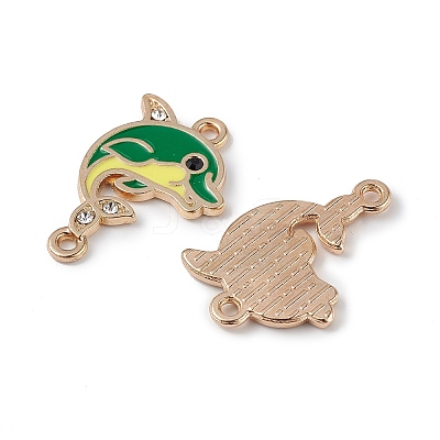 Alloy Enamel Connector Charms ENAM-I054-02A-1