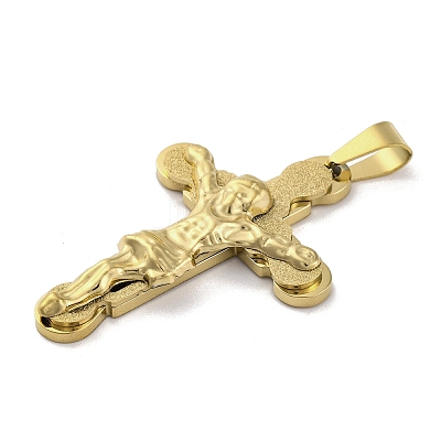 PVD Vacuum Plating 304 Stainless Steel Pendants STAS-Z080-15G-1