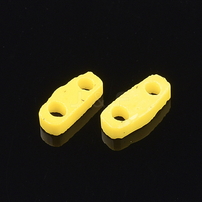 2-Hole Opaque Glass Seed Beads SEED-S023-04D-1