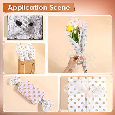 Paper Gift Wrapping Paper AJEW-WH20009-48C-1