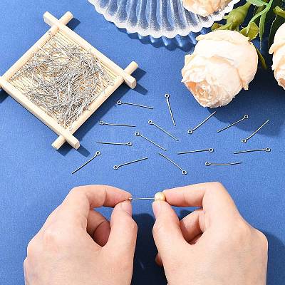 SHEGRACE 20G Brass Eye Pins XGRPCP696-264P-1