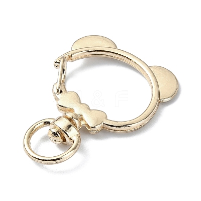 Alloy Swivel Clasps KEYC-Z005-01KCG-1
