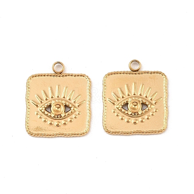 304 Stainless Steel Pendants STAS-D390-42G-1