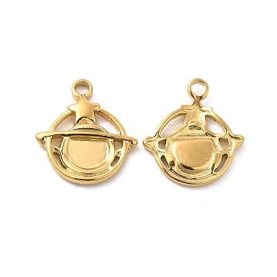 Ion Plating(IP) 304 Stainless Steel Pendants LS-STAS-B032-31G-1