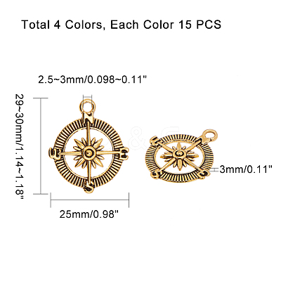 Tibetan Style Alloy Pendants TIBEP-PH0004-97-1