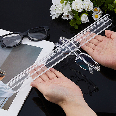 6 Sets Acrylic Sun Glasses Storage Display Stands ODIS-FH0001-23-1