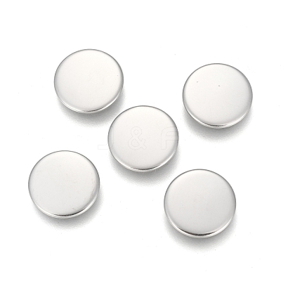 304 Stainless Steel Plain Edge Bezel Cups STAS-E460-10S-12MM-1