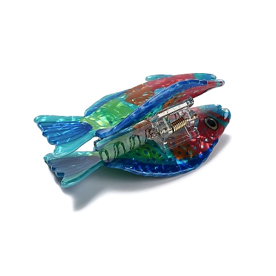 Ocean Theme Acrylic Claw Hair Clips LS-PHAR-P012-B01-1