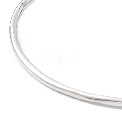 Rack Plating Brass Bangles BJEW-L652-25P-1