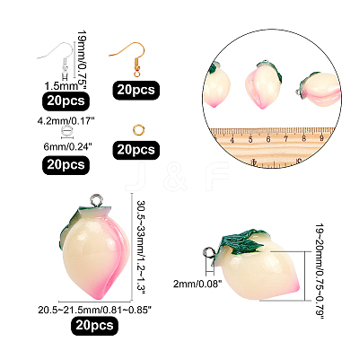 DIY Dangle Earring Making Kits DIY-NB0005-43-1