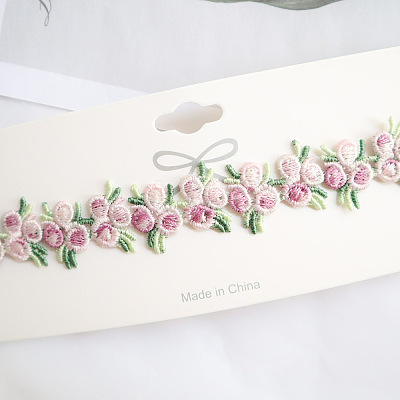 Flower Lace Embroidery Choker Necklaces FS-WG2FA5A-04-1