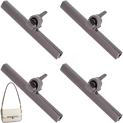4Pcs Zinc Alloy Twist Bag Lock Purse Catch Clasps PURS-CP0001-03B-1