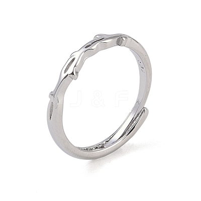 Brass Finger Rings RJEW-L118-02P-1