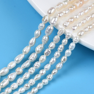 Natural Cultured Freshwater Pearl Beads Strands PEAR-N012-03D-1