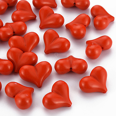 Opaque Acrylic Beads MACR-S373-70-AM-1