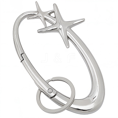 1Pc Alloy Spring Gate Rings FIND-SP0003-03C-1