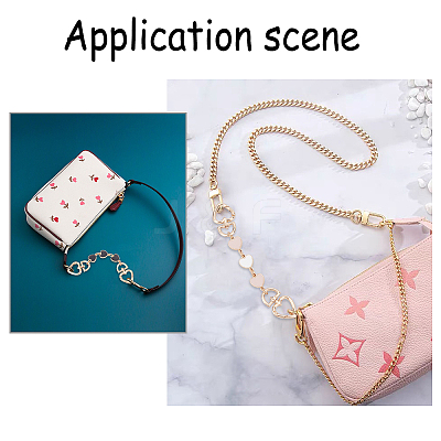 4Pcs 4 Colors Light Gold Zinc Alloy Hanger Clasps FIND-PH0001-42-1
