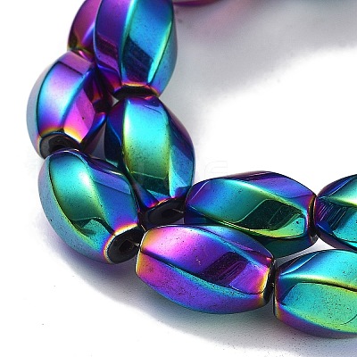 Synthetic Magnetic Hematite Beads Strands G-P545-G01-01B-1