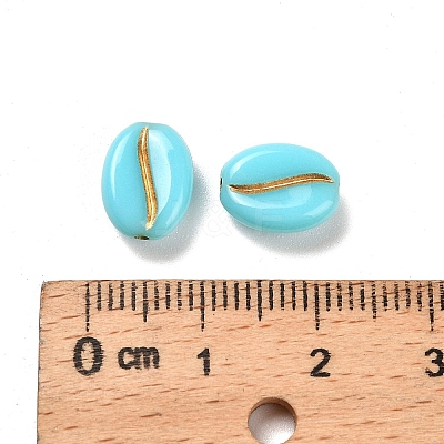 Opaque Acrylic Beads OACR-Z030-01E-1