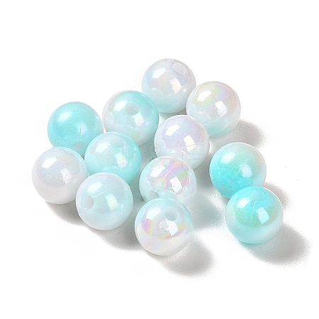 Opaque Acrylic Beads OACR-Z016-01A-09-1