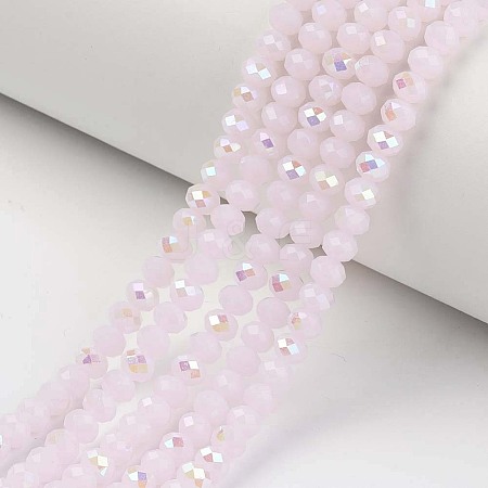 Electroplate Glass Beads Strands EGLA-A034-J2mm-L05-1