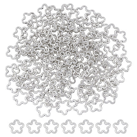 120Pcs Tibetan Style Alloy Bead Frame TIBEB-UN0001-06-1