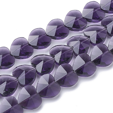 Transparent Glass Beads GLAA-Q066-14mm-A03-1