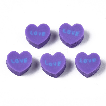 Handmade Polymer Clay Beads CLAY-N008-032B-1