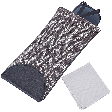 1Pc Rectangle PVC Eyeglass Cases AJEW-CN0005-83A-1