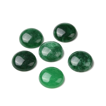 Dyed & Heated Natural White Jade Cabochons G-G864-09C-1