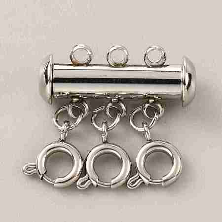 304 Stainless Steel Slide Lock Clasps FIND-WH0034-80P-02-1