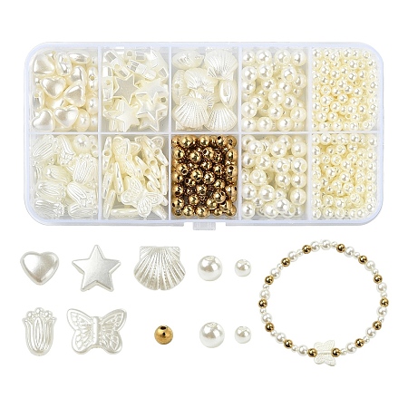 685Pcs Plastic Imitation Pearl Beads KY-YW0001-91-1