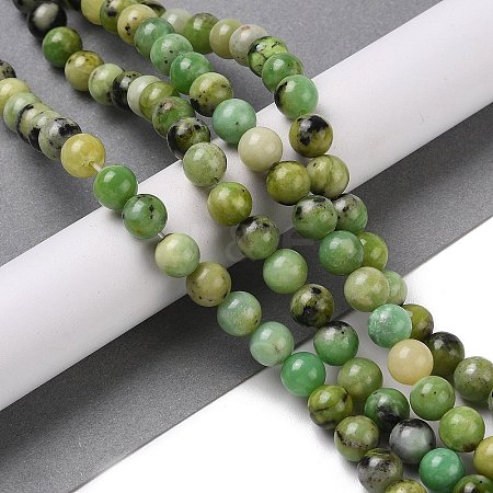 Natural Serpentine Bead Strands G-N166-4-1-1