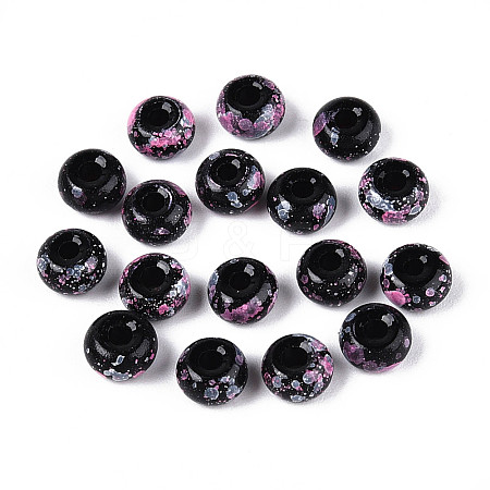 3/0 Baking Paint Glass Beads X1-GLAA-G118-02G-1