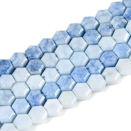 Anti-Tarnish Electroplate Glass Beads Strands GLAA-T028-6mm-02A-1