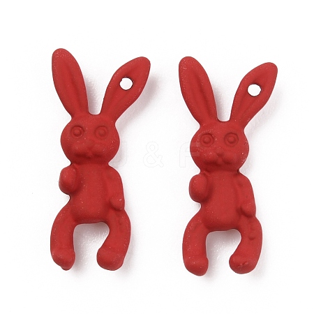 Spray Painted Alloy Pendants LS-FIND-WH0155-035A-1