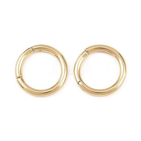 Brass Twister Clasp KK-Z146-04G-02-1