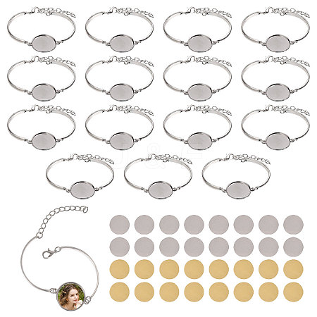 DIY Alloy Bracelet Making Kits DIY-CA0007-61-1