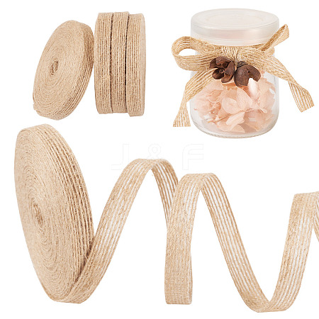 10M Braided Burlap Ribbon OCOR-TAC0015-13A-1