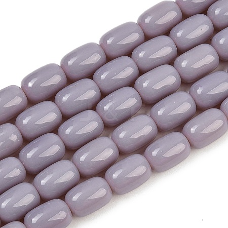 Opaque Glass Beads Strands GLAA-Z015-02C-1