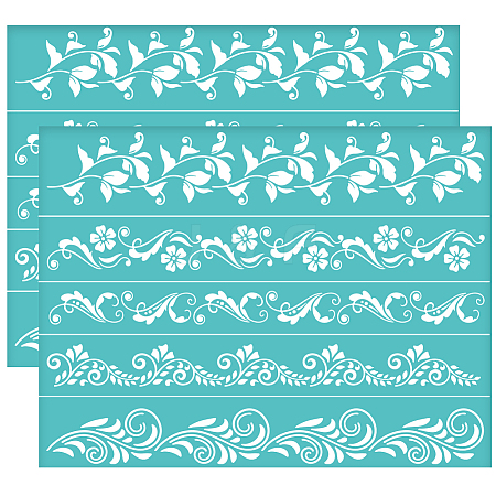 Self-Adhesive Silk Screen Printing Stencil DIY-WH0338-363-1